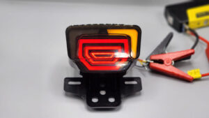 Honda LED Smoke Back Light Tail Light with Indicators Turn Signal Fancy Sporty For Honda CD70 & CG125