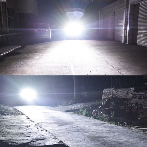 Motorcycle Dual LED External 12 light lamp spot light