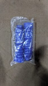 Motorcycle Universal Shock boot Covers Yamaha Suzuki bLUE