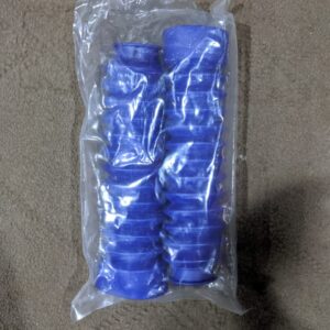 Motorcycle Universal Shock boot Covers Yamaha Suzuki bLUE