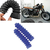 Motorcycle Universal Shock boot Covers Yamaha Suzuki BLUE