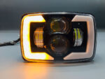 ﻿﻿Headlight Beam Wattage 28watt Aluminum Body With DRL Parking And Yellow Indicator DRL