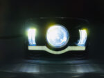 Square Devil Eye Headlight Beam Upgraded Model For Honda CD70 CG125