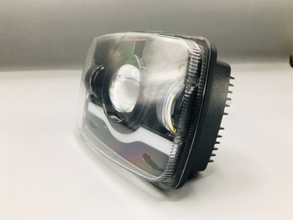 Square Devil Eye Headlight Beam Upgraded Model For Honda CD70 CG125