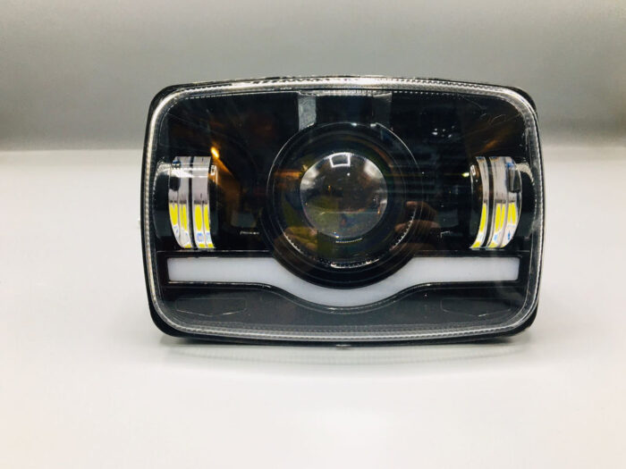Square Devil Eye Headlight Beam Upgraded Model For Honda CD70 CG125