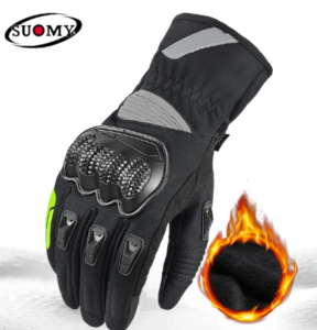 SUOMY Motorcycle Gloves Winter Warm Waterproof Windproof Motorbike Motocross Racing Riding Bike Gloves