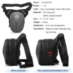 Laicobear Men Women Waist Pack Outdoor Hiking Motorcycle Drop Leg Bag Thigh Bag