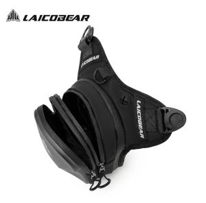 Laicobear Men Women Waist Pack Outdoor Hiking Motorcycle Drop Leg Bag Thigh Bag