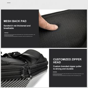 Motorcycle Helmet Bag LAICOBEAR New Design Carbon Fiber Motorbike Large-capacity Luggage Water-resistant Backpack