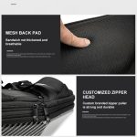 Motorcycle Helmet Bag LAICOBEAR New Design Carbon Fiber Laico Bear - Pure Black Motorbike Large-capacity Luggage Water-resistant Backpack
