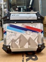 Universal Motorcycle GS Adventure Aluminum Top Box 45L - 55L Graphics Case Tail Box Luggage Fit