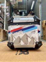 Universal Motorcycle GS Adventure Aluminum Top Box 45L - 55L Graphics Case Tail Box Luggage Fit