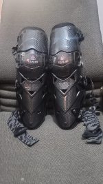 VEMAR Motocross Motorcycle Knee Guards Pads Carbon fiber Leg Protection