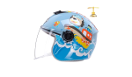YOHE Kids Children Baby Motorcycles Safety Helmet Sweet rabbit High Quality 45-52cm Size ABS Unbreakable