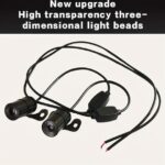 Angle Wing LED Light Single Color RED BLUE WHITE Motorcycle Car jeep