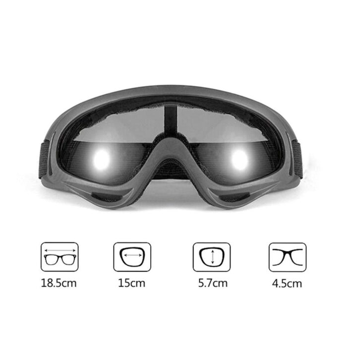 Goggles Lens Frame Outdoor Sports Winter Windproof Motorcycling Ski Goggles Snowboard Eyewear Glasses Bicycle bike Accessories
