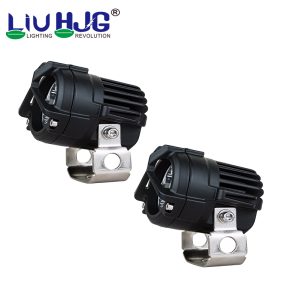 Liu HJG mini Mercedes Y Grill White Yellow LED Fog Light For Motorcycle Car Jeep