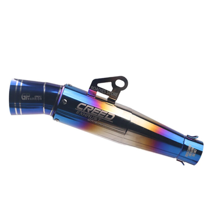 Universal Motorcycle GP CREED Warrior Exhaust Muffler Stainless Steel Escapes Pipe Motorcycle Exhaust System Tube pipe