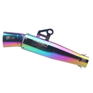 Universal Motorcycle GP CREED Warrior Exhaust Muffler Stainless Steel Escapes Pipe Motorcycle Exhaust System Tube pipe