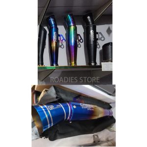 Universal Motorcycle GP CREED Warrior Exhaust Muffler Stainless Steel Escapes Pipe Motorcycle Exhaust System Tube pipe