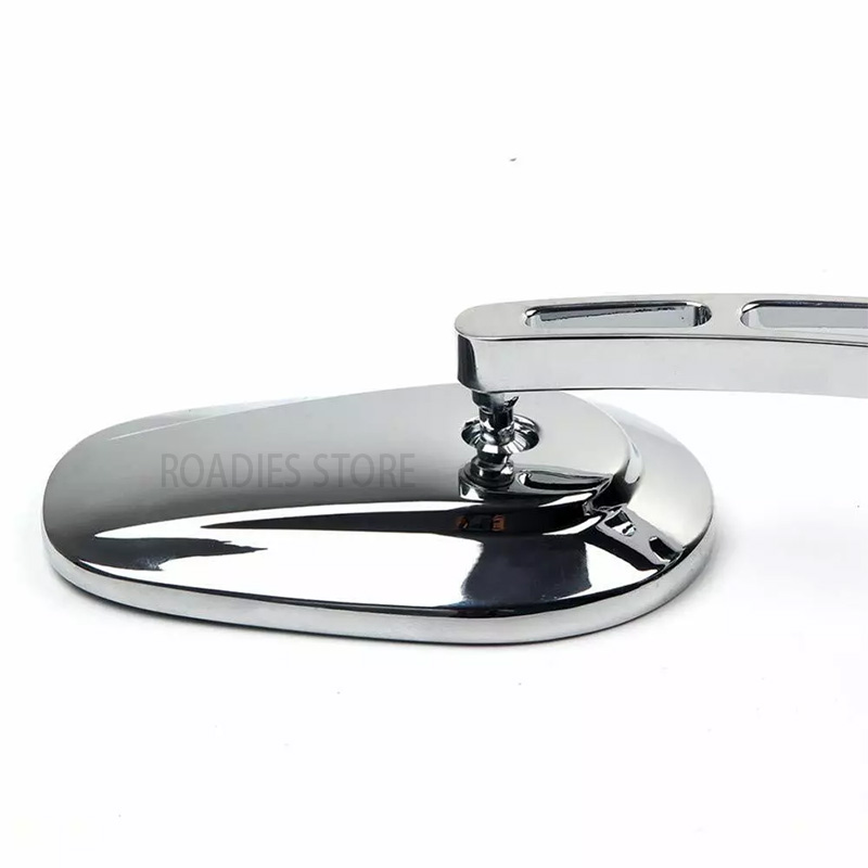 Motorcycle Rearview Mirrors For Harley Davidson Heritage Softail Classic Vintage CVO Street Glide Chrome Matt Black Mirror CNC Aluminum