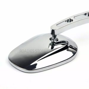 Motorcycle Rearview Mirrors For Harley Davidson Heritage Softail Classic Vintage CVO Street Glide Chrome Matt Black Mirror CNC Aluminum 