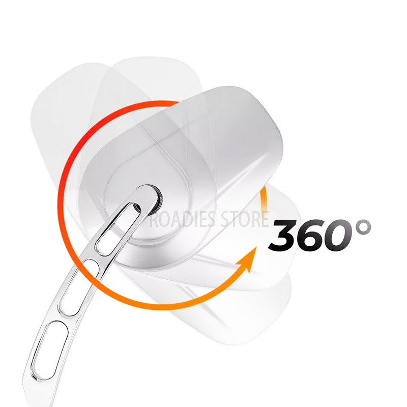 Motorcycle Rearview Mirrors For Harley Davidson Heritage Softail Classic Vintage CVO Street Glide Chrome Matt Black Mirror