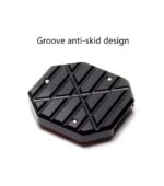 Side Stand Base Plate Kickstand Cover Wide Anti Skid CNC Aluminum Cover