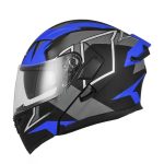 JIEKAI JK-902 Matt Red Green Blue Black Uplift Dual Visor Helmet DOT Jiakai With Built In Spoiler