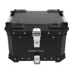 Motorcycle Aluminum Side & Top Box Detachable Tail Rear Boxes Pannier Luggage Trunk With inner Padded Metal ZR5 3PC SET