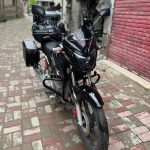 Motorcycle Aluminum Side & Top Box Detachable Tail Rear Boxes Pannier Luggage Trunk With inner Padded Metal ZR5 3PC SET