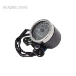 Motorcycle High Analogue Speedo Meter Digital Gear Indicator Display Fuel Gauge with USB Charger Cafe Racer Retro Modified Accessories Honda CG125