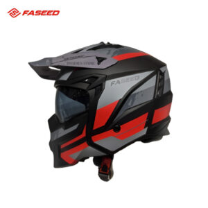 FASEED Helmet FS-X1 X COMMUTER 3IN1 Experience Removeable Chin Full face Half face X Trak Motorcycle