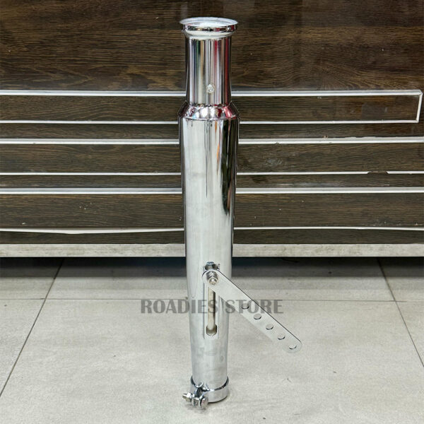 Motorcycle Vintage Cafe Racer Slip-on Exhaust Classic Brat Chopper bobber for Royal Enfield and Harley Muffler E07