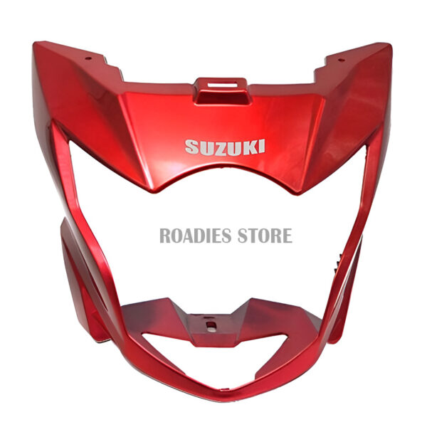 Suzuki GR150 Headlight Fairing Cowling Black Red Motorcycle A+