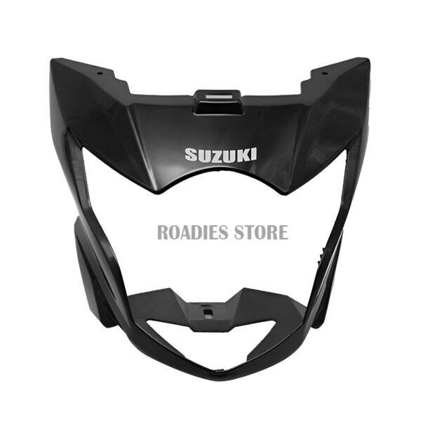 Suzuki GR150 Headlight Fairing Cowling Black Red Motorcycle A+