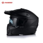 FASEED helmet Fs X1 X Commuter Matt Black 3in1 Experience Removeable Chin Full Face Half Face X-Trak Motorcycle