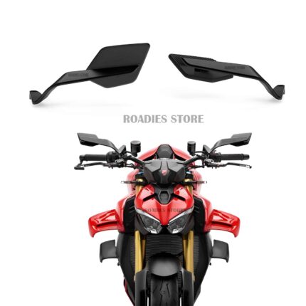 Stealth Max Wing Mirrors Kawasaki Ninja Universal Motorcycle Side Rear View Mirror