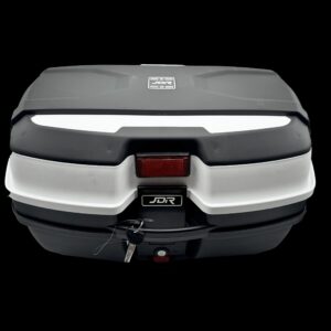 JDR Top Box 45 Liter Dual Color Red Black Back Box with Backlight High Quality Unbreakable ABS