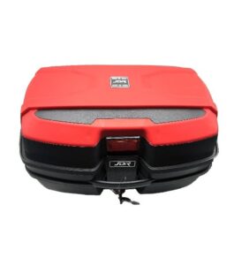 JDR Top Box 45 Liter Dual Color Red Black Back Box with Backlight High Quality Unbreakable ABS
