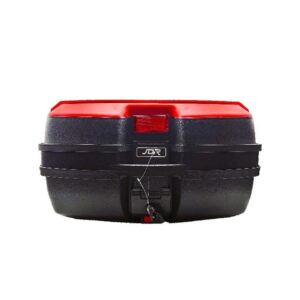 JDR Top Box 45 Liter Dual Color Red Black Back Box with Backlight High Quality Unbreakable ABS