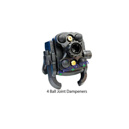 LIU HJG Mobile Holder Compact Pro 7578 Shockproof with Jaw Grip Damper Anti Vibration Proof Ball Joints for Motorcycle Universal Anti-Shake Anti-Theft Zero Vibration Shockproof