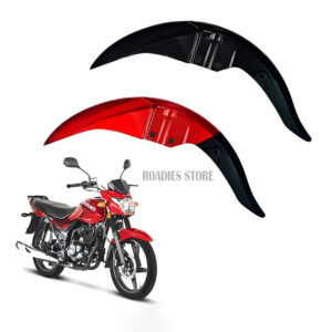 Suzuki GR150 Front Fender Mud Guard Red Black Motorcycle