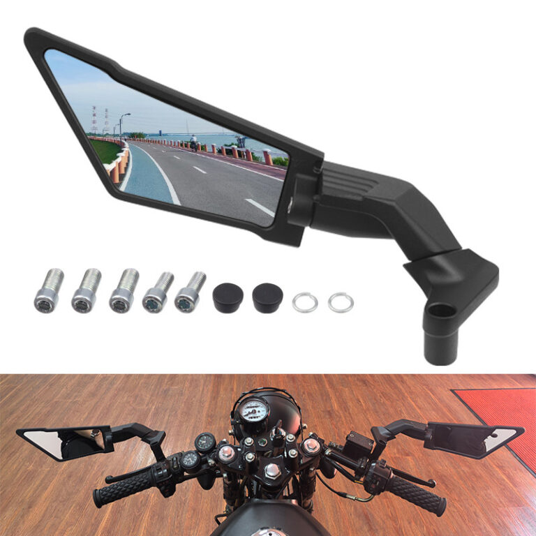 Kawasaki Ninja H2R Mirrors Big Wing Universal Motorcycle Side Rear View Mirror Foldable