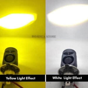 LIU HJG Motorcycle LED Headlight Projector Bulb Yellow/White With H4 Fitting 12V-36V 30W-50W 1pc