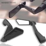 Lever Guard with Side View Mirrors Clutch Brake Hand Protection Aluminum Handlebar Guard Motorcycle