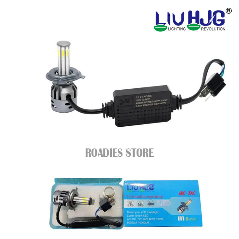 Liu HJG M8 Mini LED Headlight Bulb 80-100 watts H4 Super Bright 1pc
