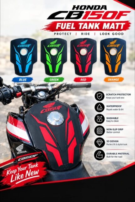 Honda CB150F Fuel Tank Matt Rubber